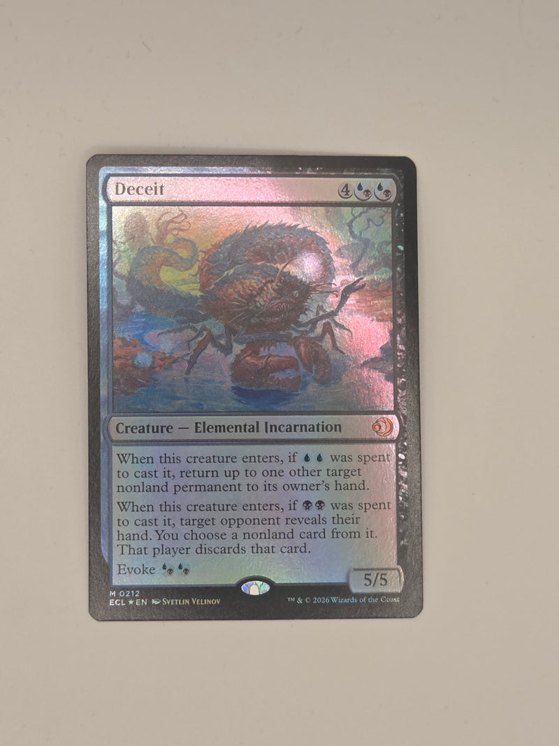 Deceit 212 Lorwyn Eclipsed (ECL) [Foil] NM