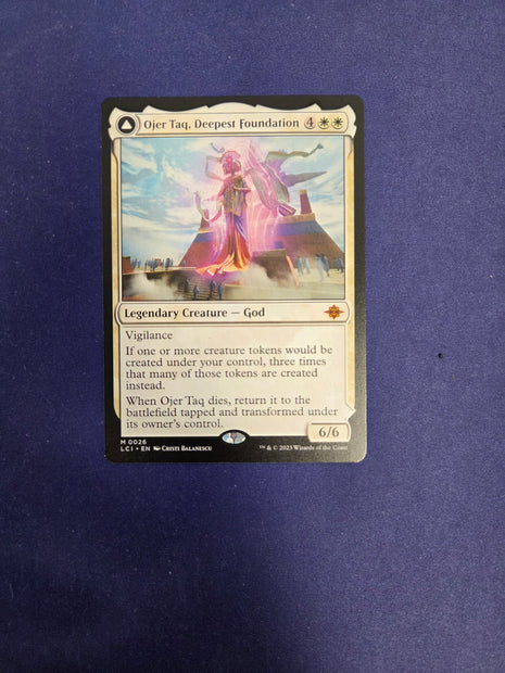 Ojer Taq, Deepest Foundation // Temple of Civilization 26 The Lost Caverns Of Ixalan (LCI) [Nonfoil]