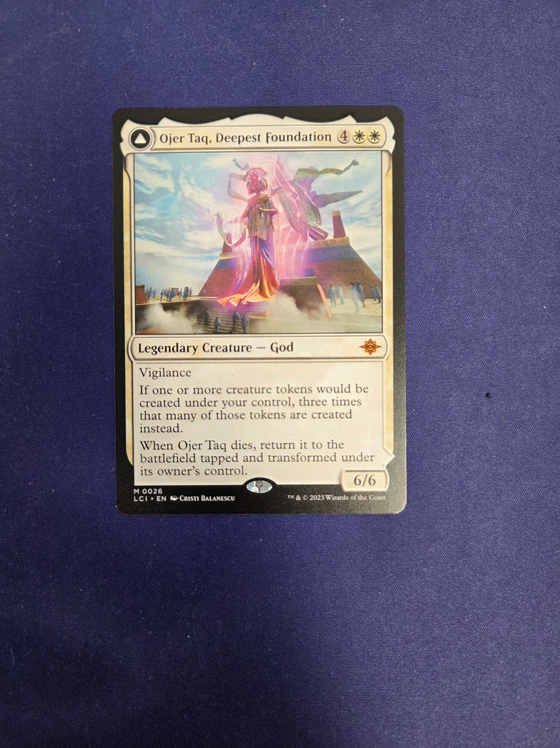 Ojer Taq, Deepest Foundation // Temple of Civilization 26 The Lost Caverns Of Ixalan (LCI) [Nonfoil]