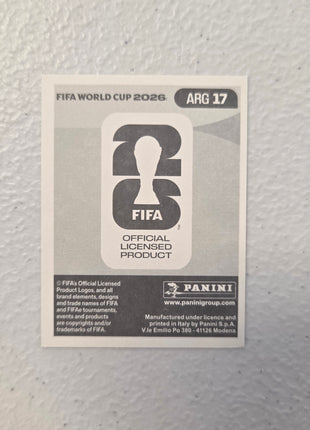 Lionel Messi Gold Crumple Foil 2026 Panini World Cup Sticker