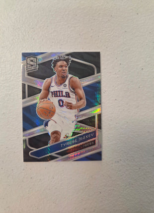 Panini Spectra 2023-24 Tyrese Maxey International Black 1/1