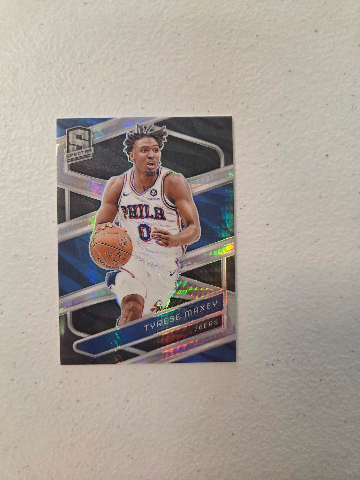 Panini Spectra 2023-24 Tyrese Maxey International Black 1/1