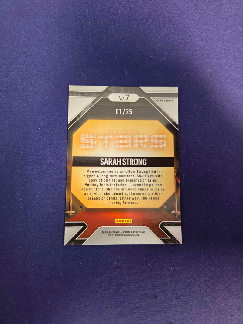 Sarah Strong Stars Mojo RC /25 2025-26 Prizm NM