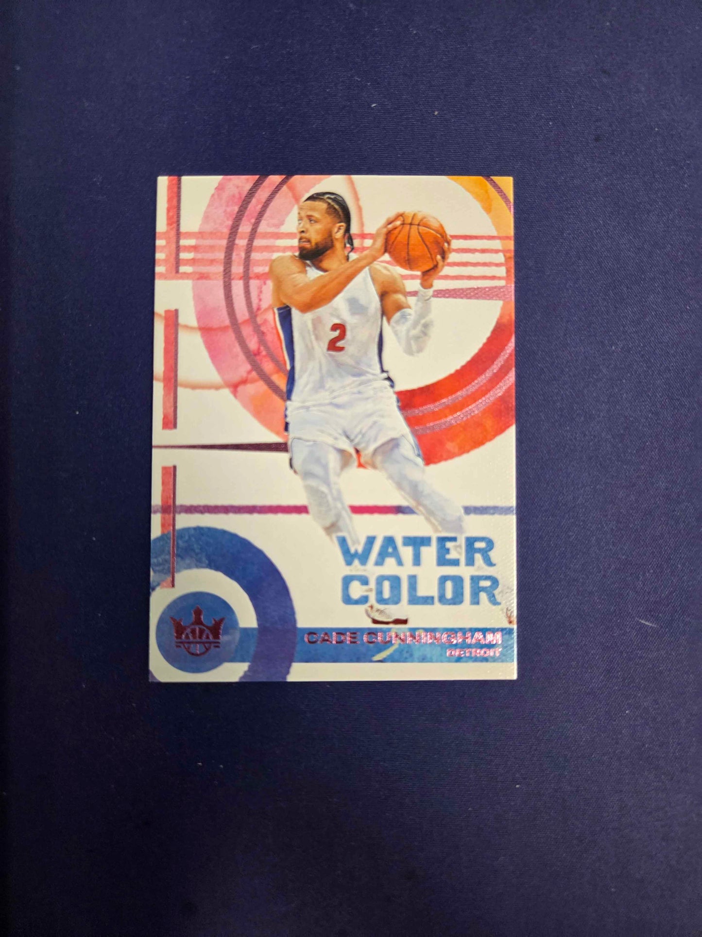 Cade Cunningham Watercolor Pink /99 2025-26 Court Kings NM