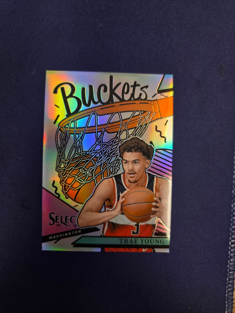 Trae Young Buckets Panini Select