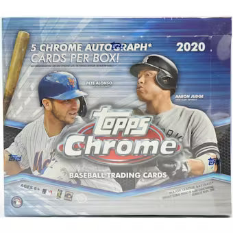 Topps Chrome Jumbo Box 2020