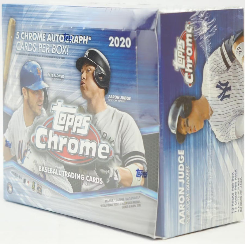 Topps Chrome Jumbo Box 2020