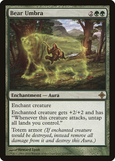 Bear Umbra 177 Rise Of The Eldrazi (ROE) [Nonfoil] NM