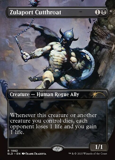 Zulaport Cutthroat 1982 Secret Lair Drop (SLD) [Foil] NM