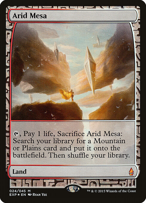Arid Mesa 24 Zendikar Expeditions (EXP) [Foil] LP