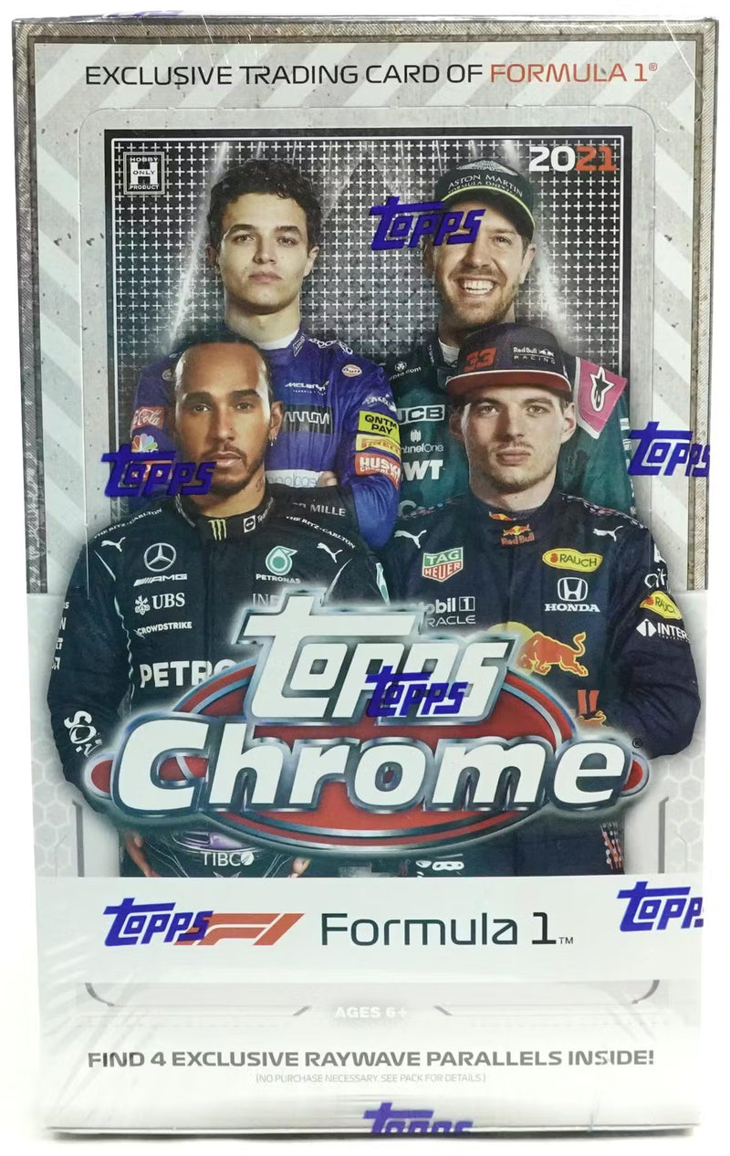 2021 Topps Chrome F1 Lite Box