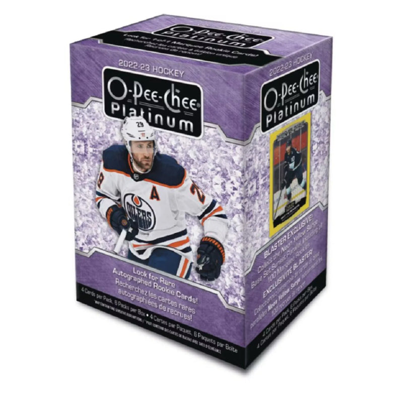 2022-23 Upper Deck O-Pee-Chee Platinum Blaster Box