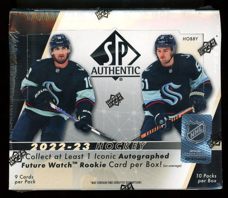2022-23 Upper Deck SP Authetnic Hockey Hobby Box