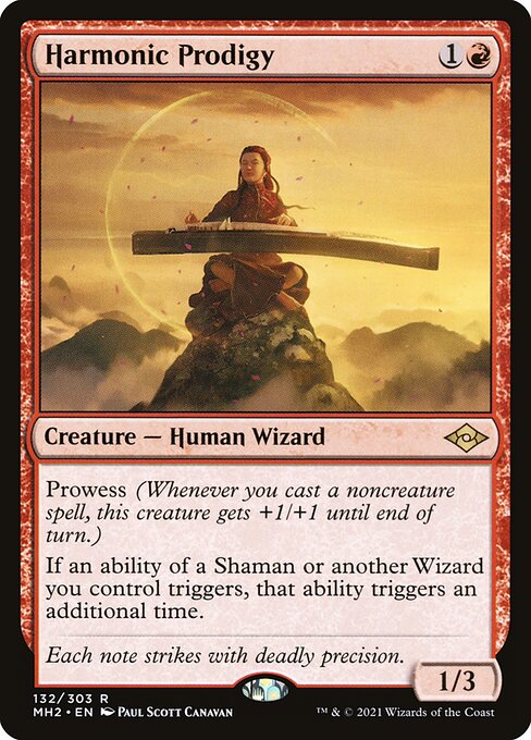 Harmonic Prodigy 132 Modern Horizons 2 (MH2) [Foil] NM