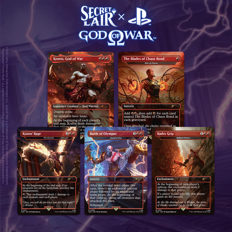 God of War: Greek // Vengeance Secret Lair Drop