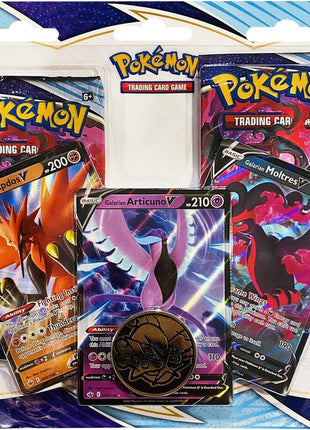 Chilling Reign 2 Pack Blister [Galarian Zapdos V, Articuno V, Moltres V]