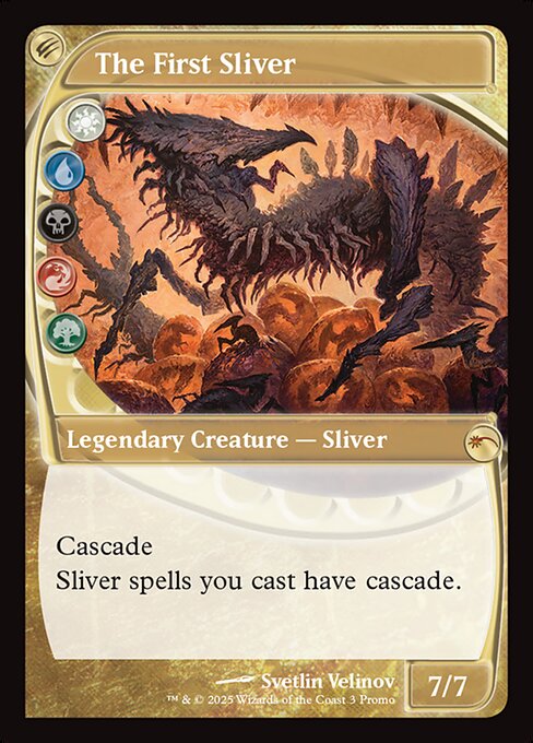 The First Sliver 3 Magicfest 2025 (PF25) [Foil] NM