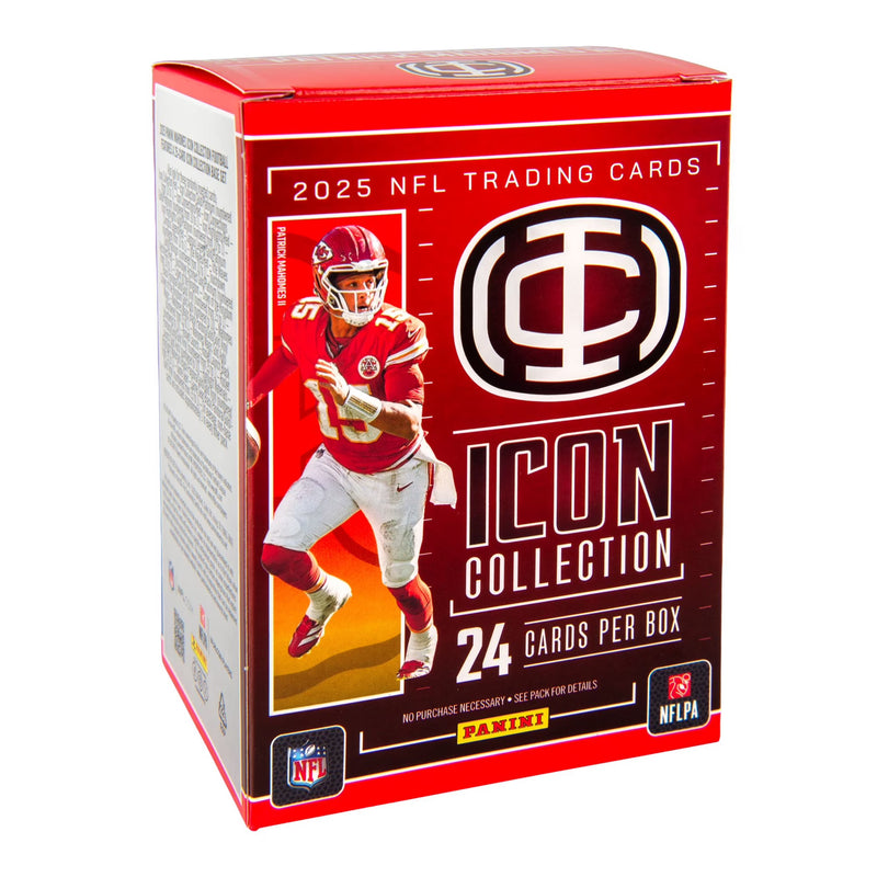 2025 Panini Patrick Mahomes Icon Collection Football Trading Cards Blaster Box