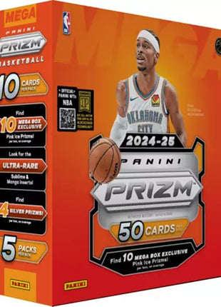 2024-25 Prizm Basketball Mega Box (Pink Ice!)