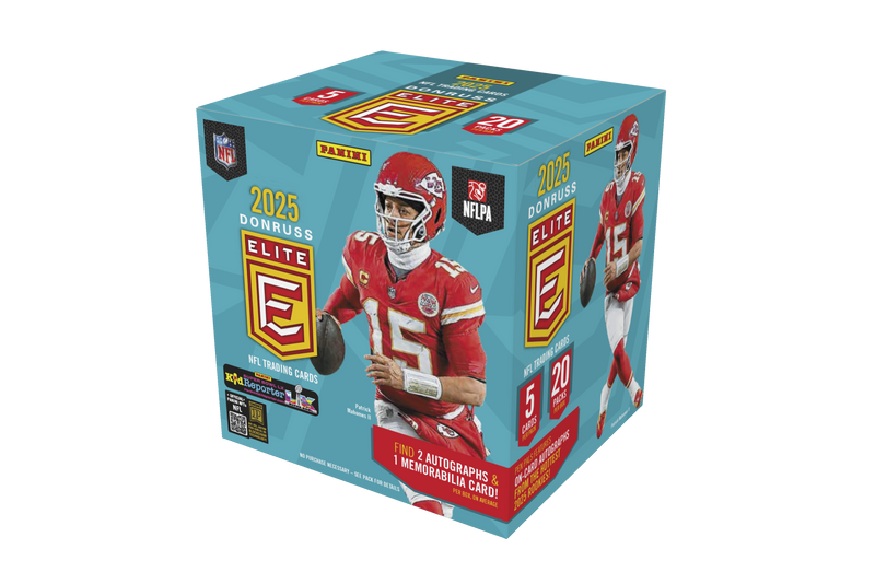 2025 Donruss Elite Football Hobby Box (2 Auto 1 Mem)