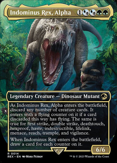 Indominus Rex, Alpha 14 Jurassic World Collection (REX) [Foil] NM