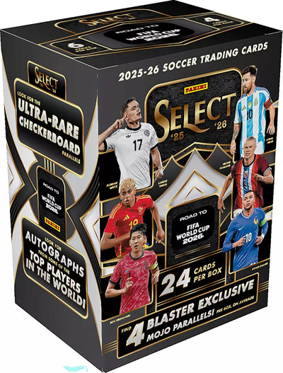 2025-26 Panini Select FIFA Road to World Cup Blaster Box