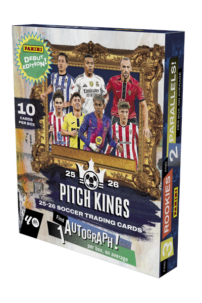 2025-26 Panini Pitch Kings Soccer International Hobby Box (1 Auto!)