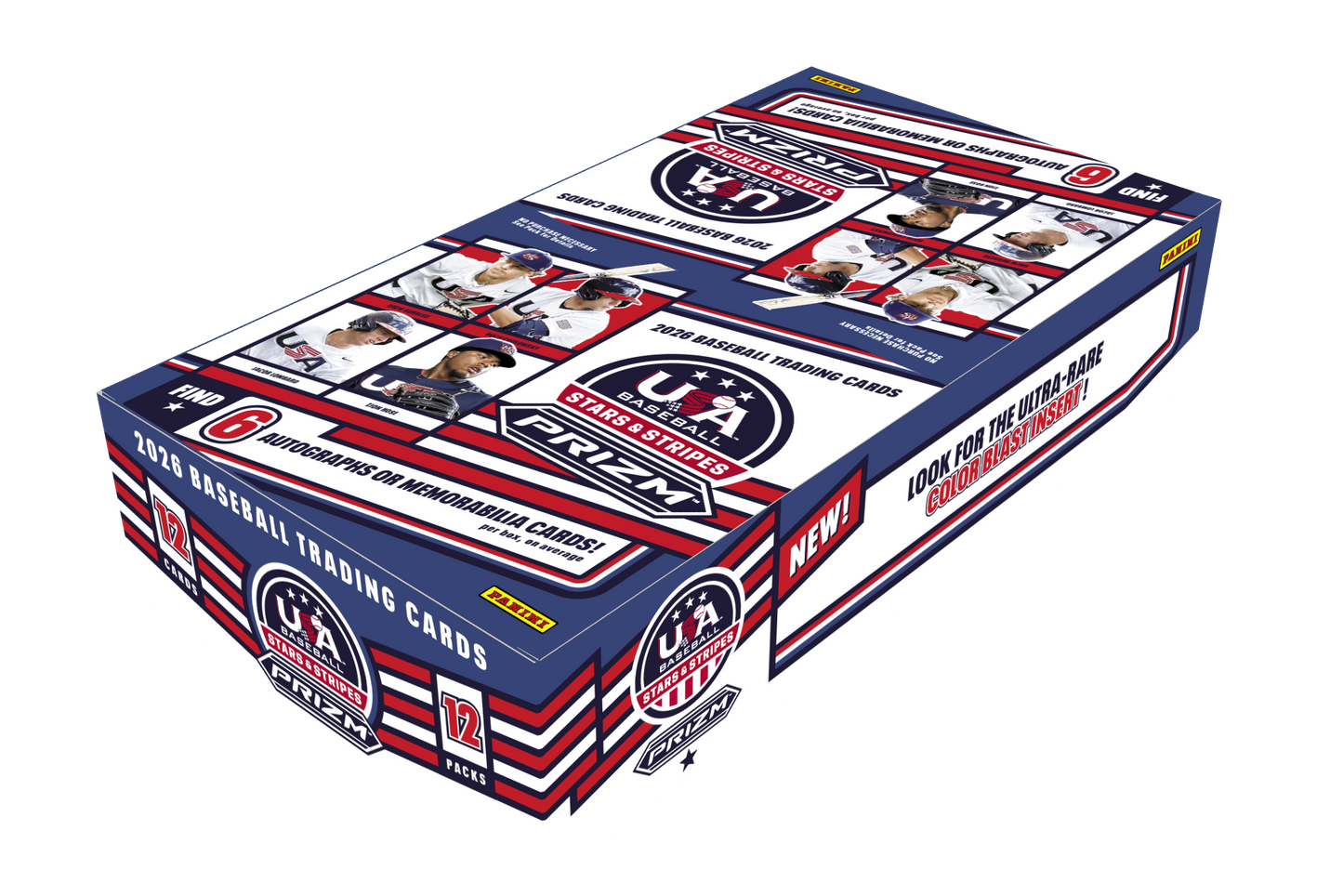 2026 Panini Prizm Stars & Stripes Baseball Hobby Box