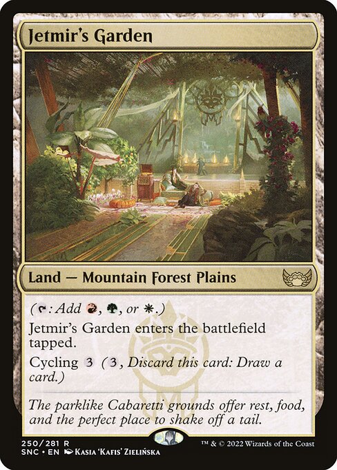 Jetmir's Garden 250 Streets Of New Capenna (SNC) [Nonfoil] NM