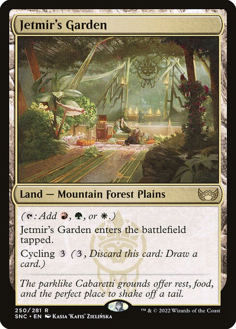 Jetmir's Garden 250 Streets Of New Capenna (SNC) [Nonfoil] NM