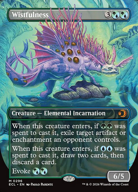 Wistfulness 296 Lorwyn Eclipsed (ECL) [Foil] NM