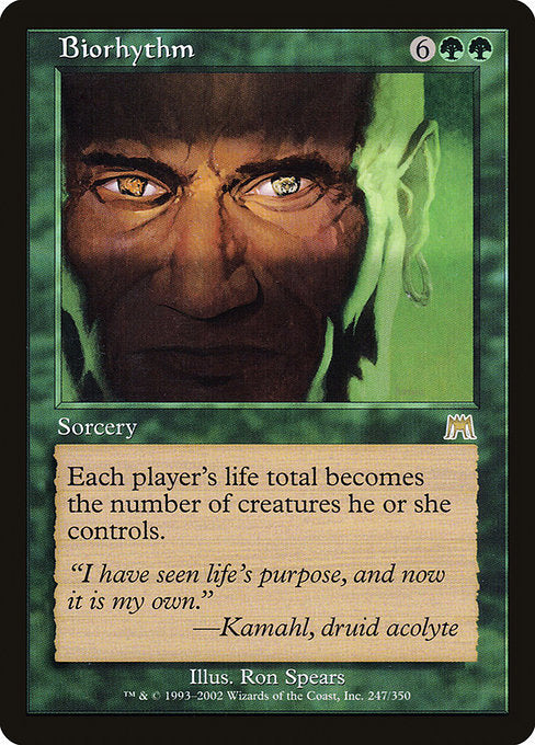Biorhythm 247 Onslaught (ONS) [Nonfoil] NM