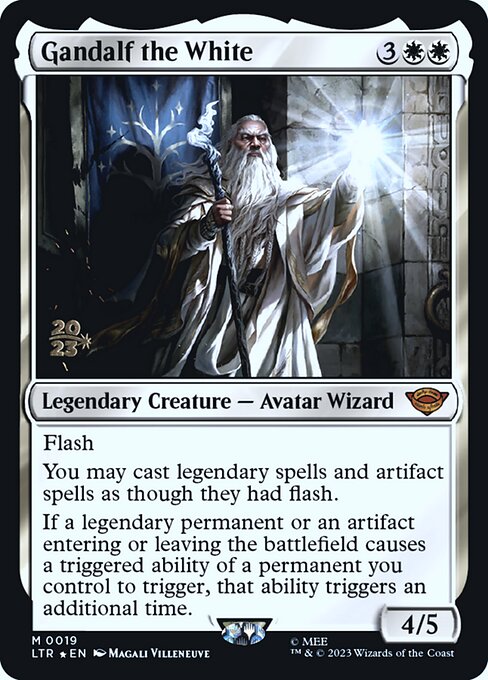 Gandalf the White 19 Tales Of Middle-Earth Promos (PLTR) [Foil] NM