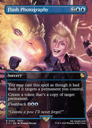 Flash Photography 463 Final Fantasy Commander (FIC) [Foil] NM