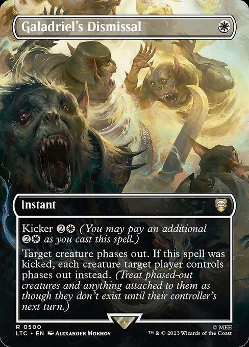 Galadriel's Dismissal 500 The Lord Of The Rings: Tales Of Middle-Earth Commander (LTC) [Nonfoil] NM
