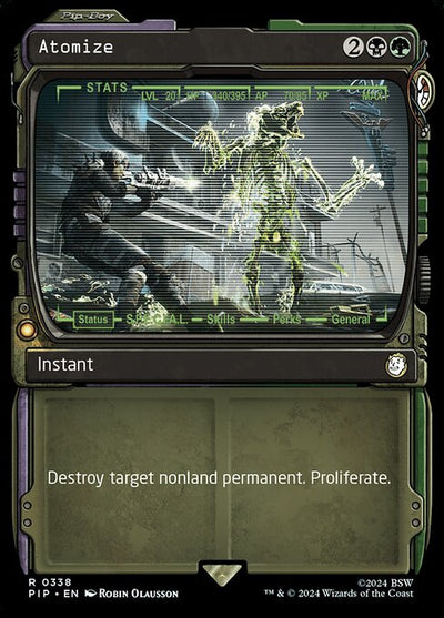 Atomize 338 Fallout (PIP) [Foil] NM