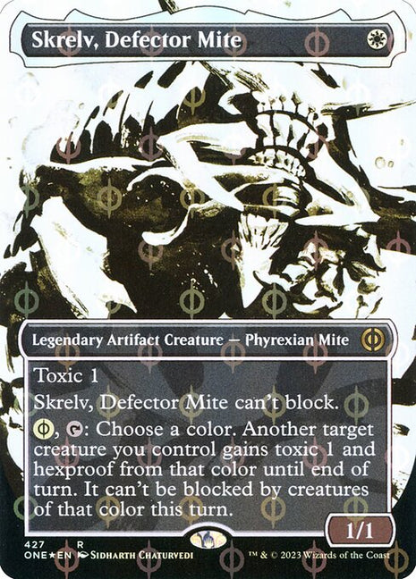 Skrelv, Defector Mite 427 Phyrexia: All Will Be One (ONE) [Step and Compleat Foil] NM