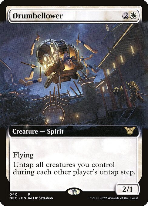 Drumbellower 40 Kamigawa: Neon Dynasty Commander (NEC) [Nonfoil] NM
