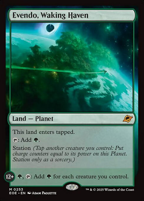 Evendo, Waking Haven 253 Edge Of Eternities (EOE) [Nonfoil] NM