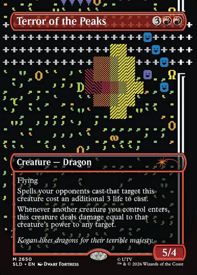 Terror of the Peaks 2650 Secret Lair Drop (SLD) [Foil] NM