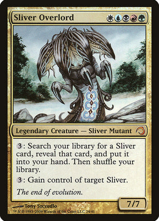 Sliver Overlord 24 Premium Deck Series: Slivers (H09) [Foil] NM