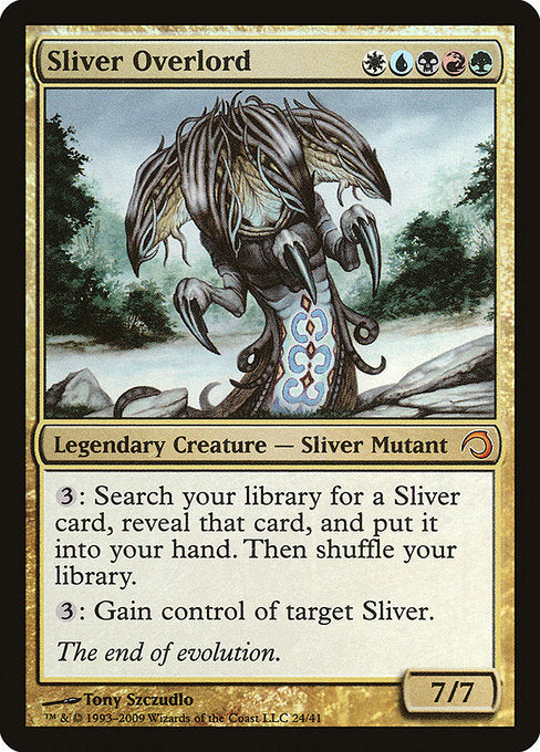 Sliver Overlord 24 Premium Deck Series: Slivers (H09) [Foil] NM