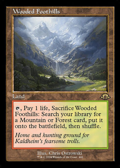 Wooded Foothills 441 Modern Horizons 3 (MH3) [Foil] NM
