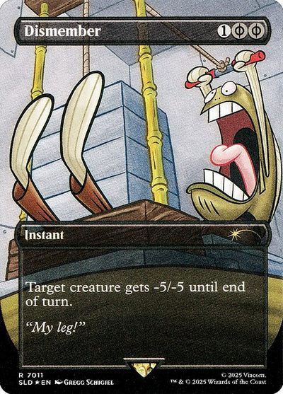 Dismember 7011 Secret Lair Drop (SLD) [Foil] NM