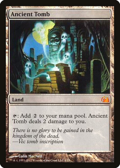 Ancient Tomb 1 From The Vault: Realms (V12) [Foil] NM