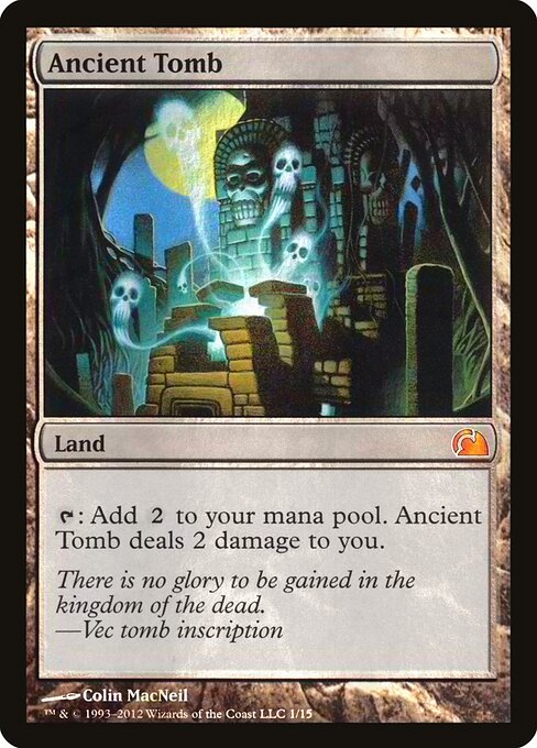 Ancient Tomb 1 From The Vault: Realms (V12) [Foil] NM