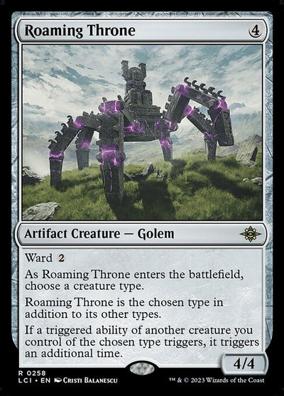 Roaming Throne 258 The Lost Caverns Of Ixalan (LCI) [Nonfoil] NM