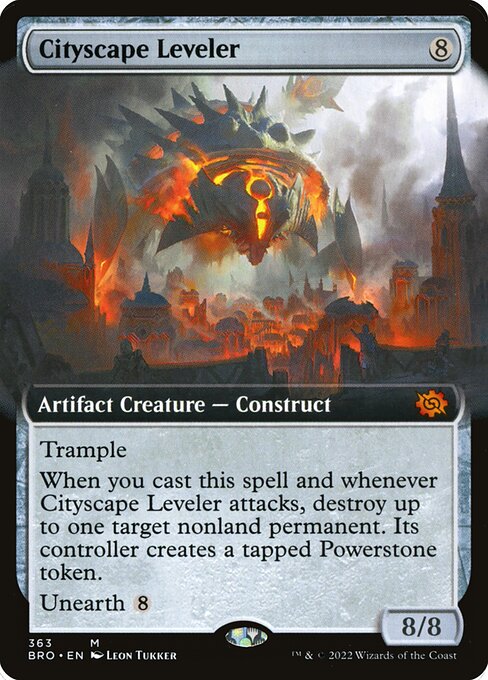 Cityscape Leveler 363 The Brothers' War (BRO) [Nonfoil] NM