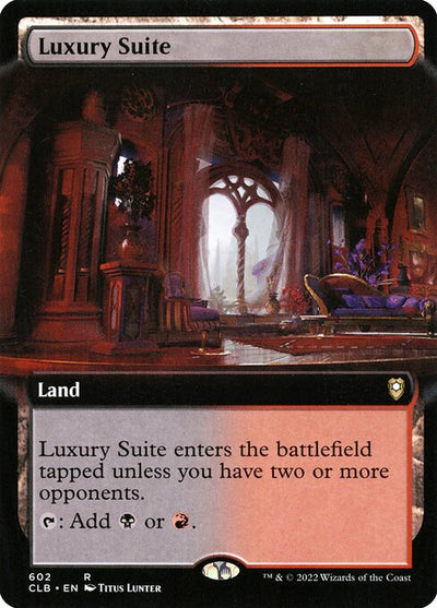 Luxury Suite 602 Commander Legends: Battle For Baldur's Gate (CLB) [Foil] NM