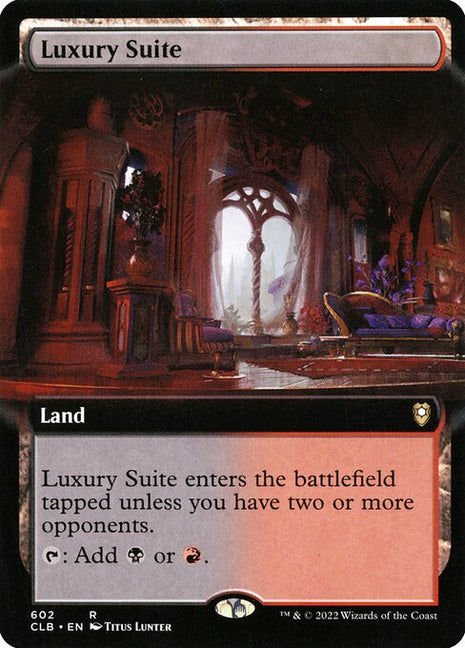 Luxury Suite 602 Commander Legends: Battle For Baldur's Gate (CLB) [Foil] NM